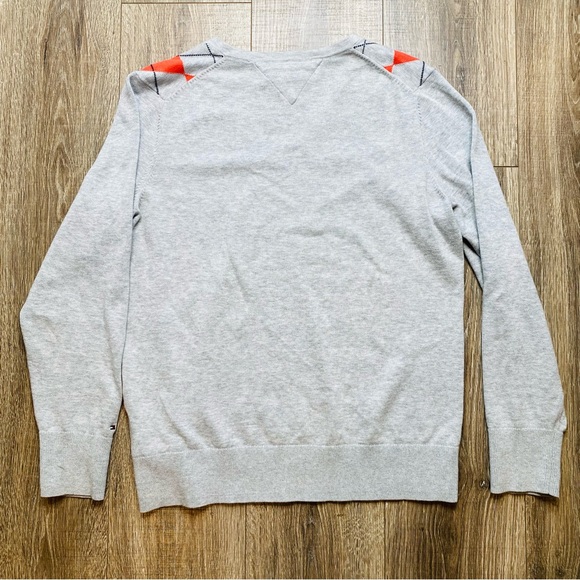 Vintage Tommy Hilfiger argyle sweater, size XL - Picture 3 of 9